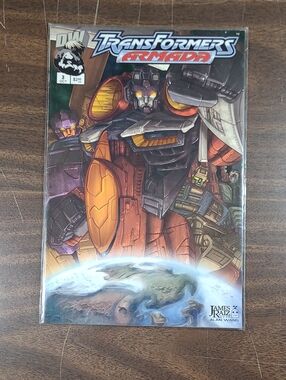 Transformers Armada Comic Book #3 October 2002 Bagged